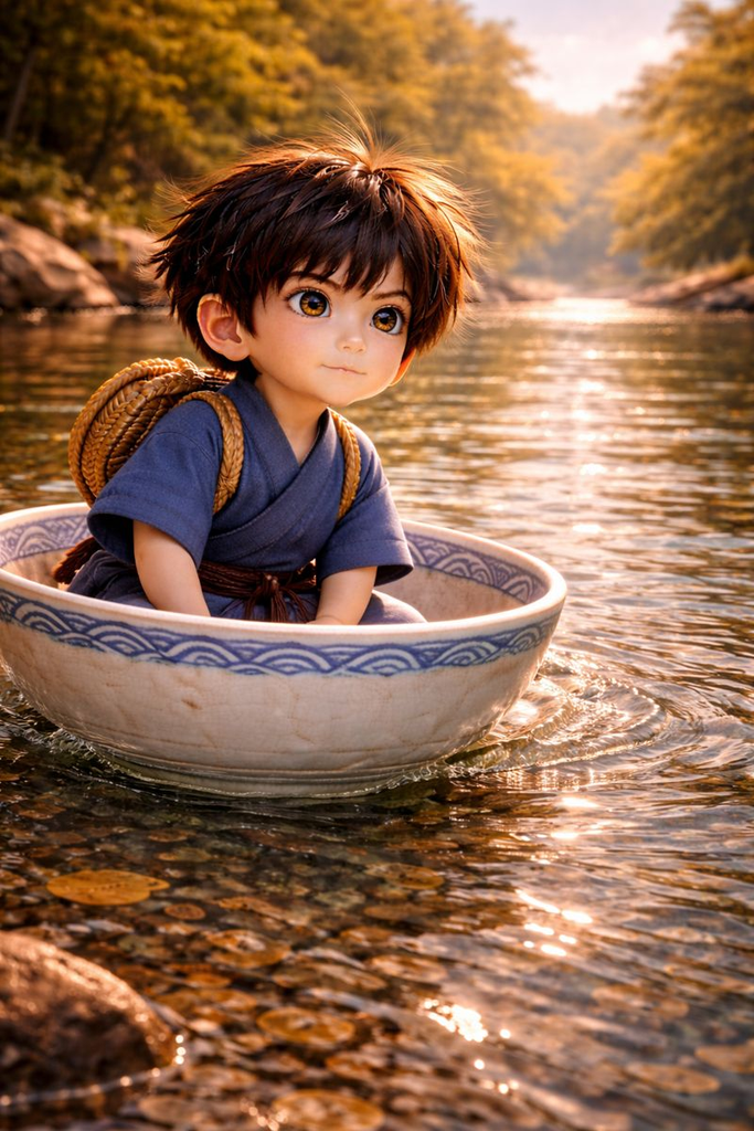 He smiles into the wind, and the journey finally feels like his.