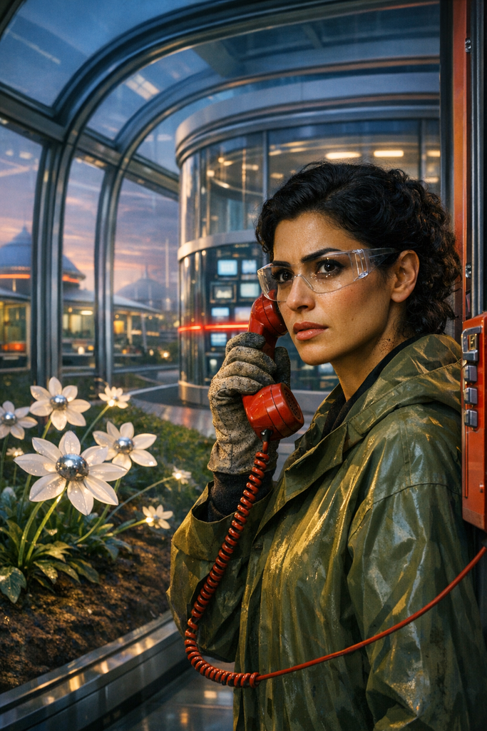 Mara lifted the emergency phone, and outside the Neutron Garden berm kept pointing at the Control Room, patient as a hand on her shoulder.