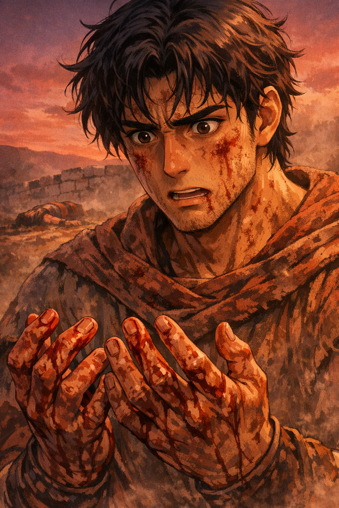 When the dust settled, one brother lay still, and the other stared at hands that would not unclench.