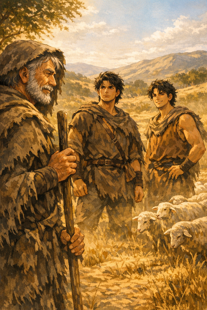 Years passed in dust and sun, and Faustulus watched the brothers grow strong and fearless.