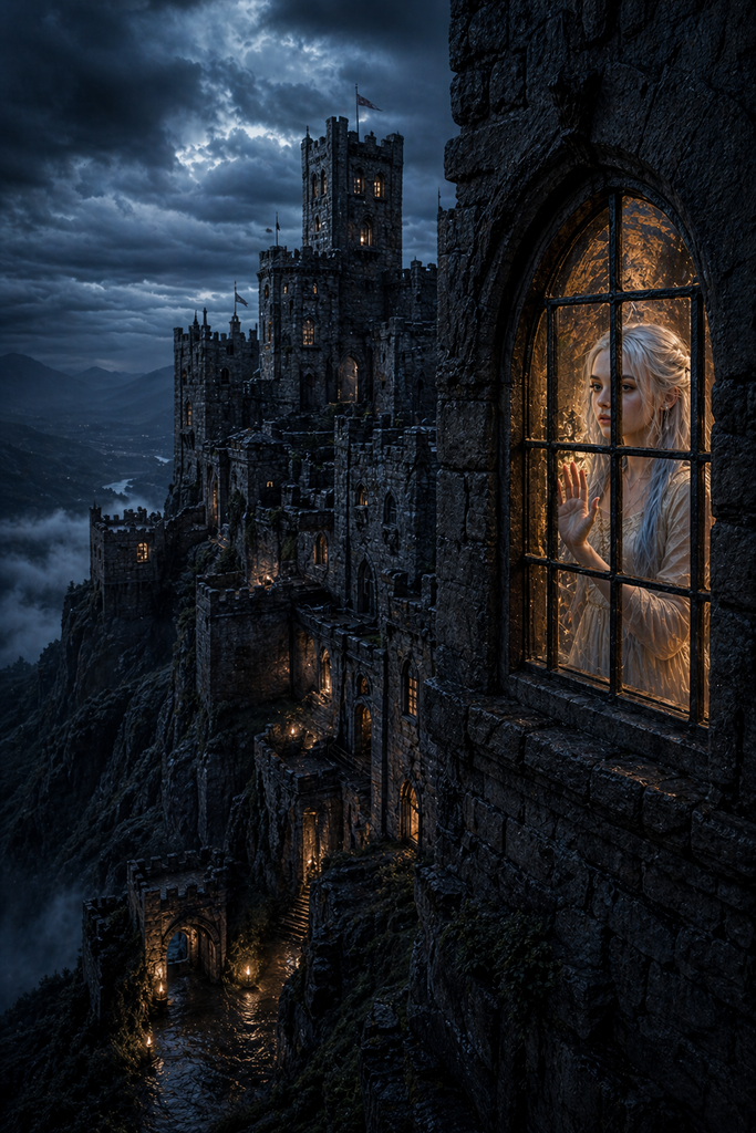 So her parents sealed her inside Montebello Castle, where even the servants lowered their voices.