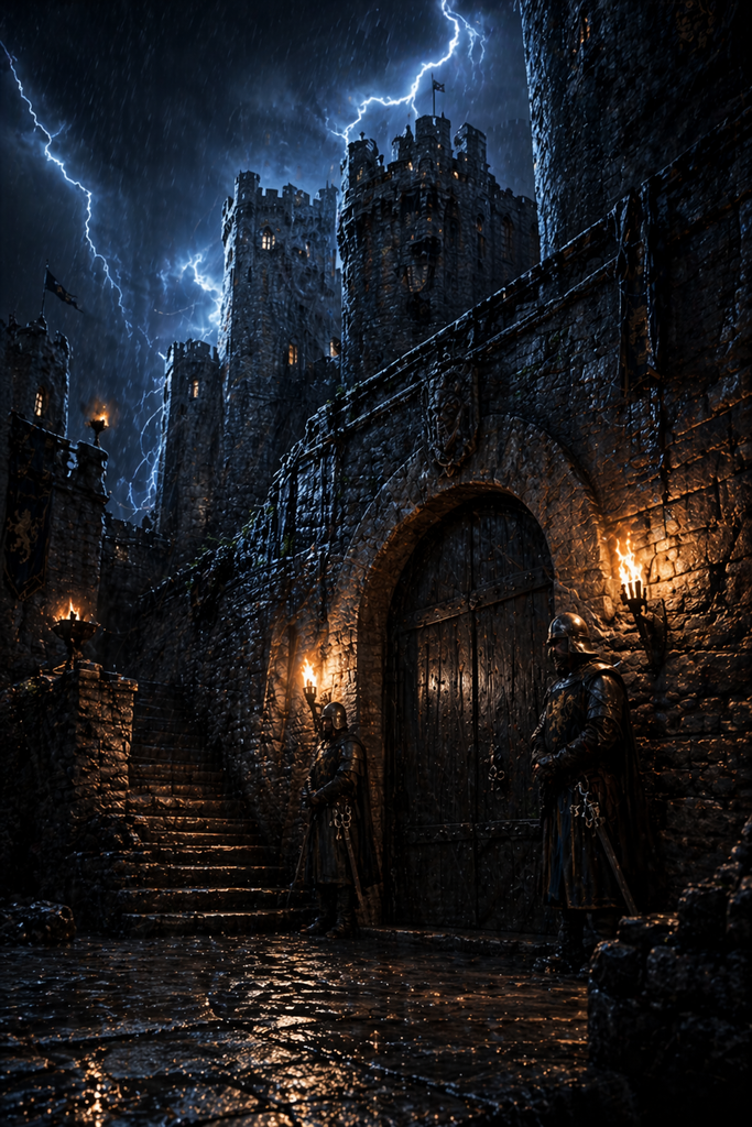 On the summer solstice, thunder rolled around Montebello Castle, and the guards stood closer by her door.
