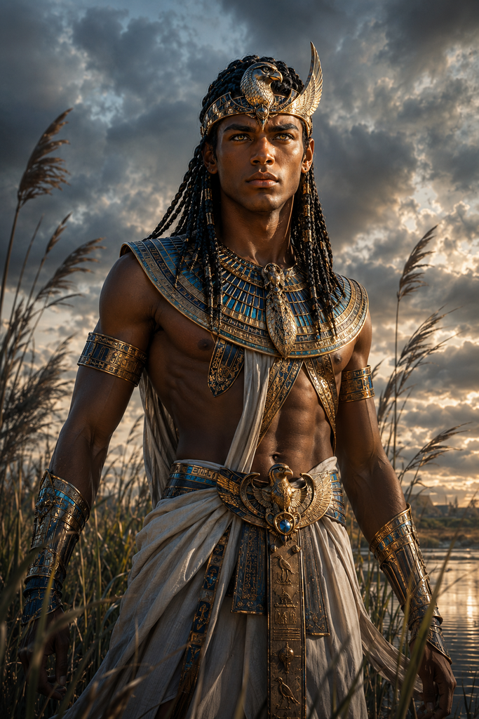 Years passed, and Horus grew into a hawk-eyed challenger.