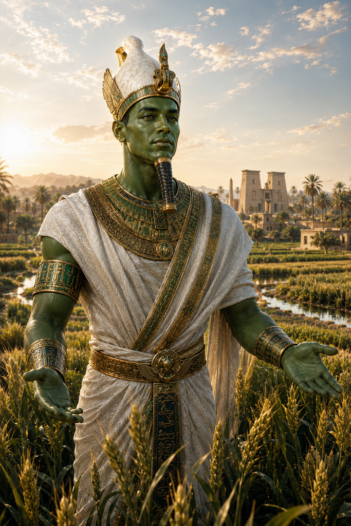 Under Osiris, grain rose tall and canals ran true across Egypt.