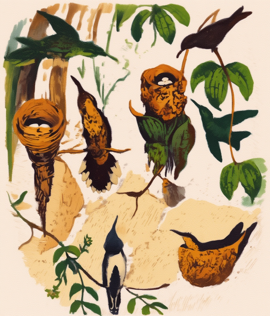 Sawbill Hummihg-bird.