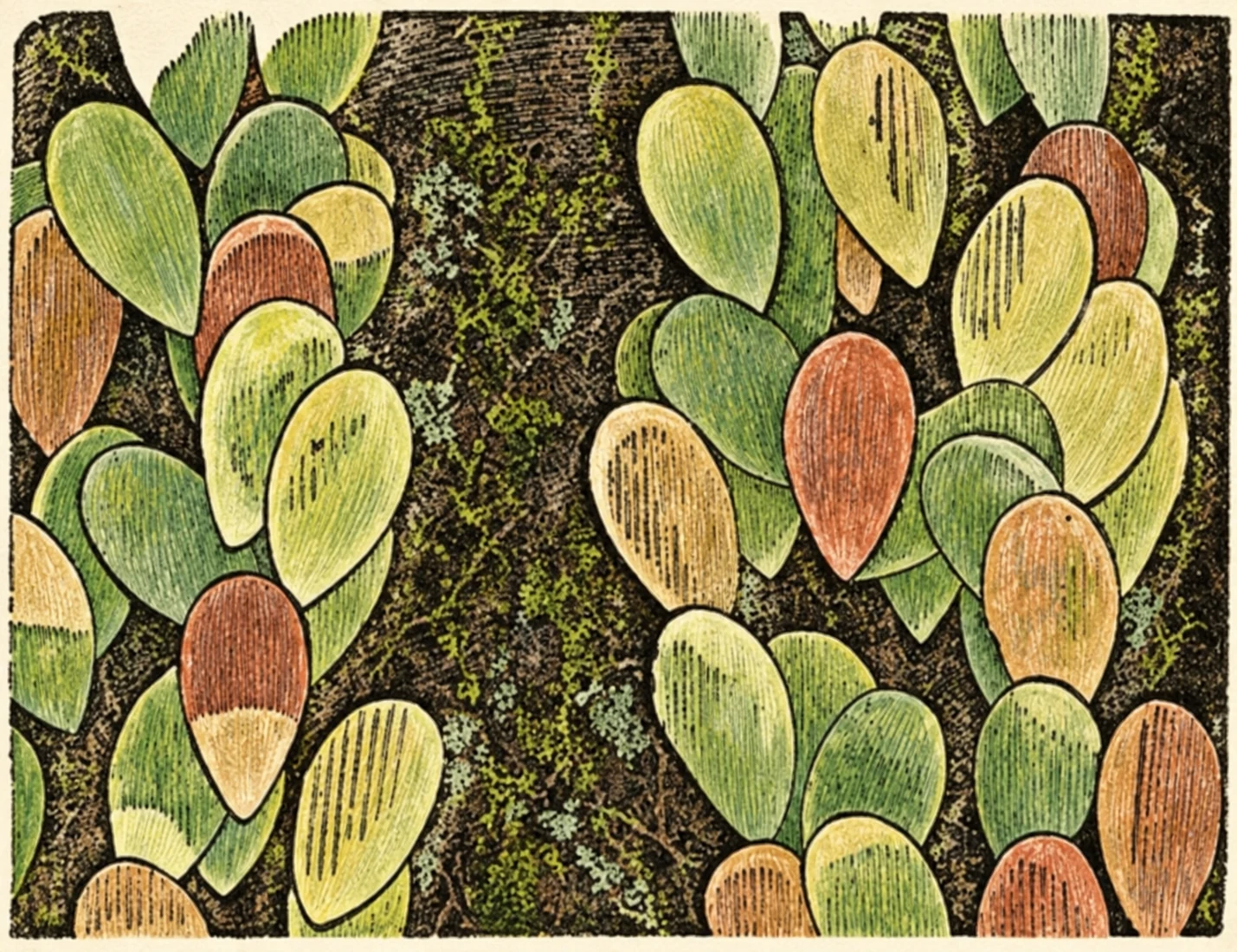 SCALES OF DIAHOXD-BEETLE.