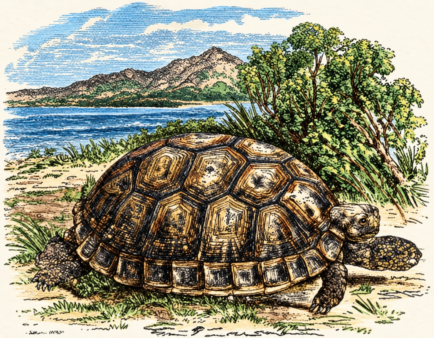 The Greek Tortoise.