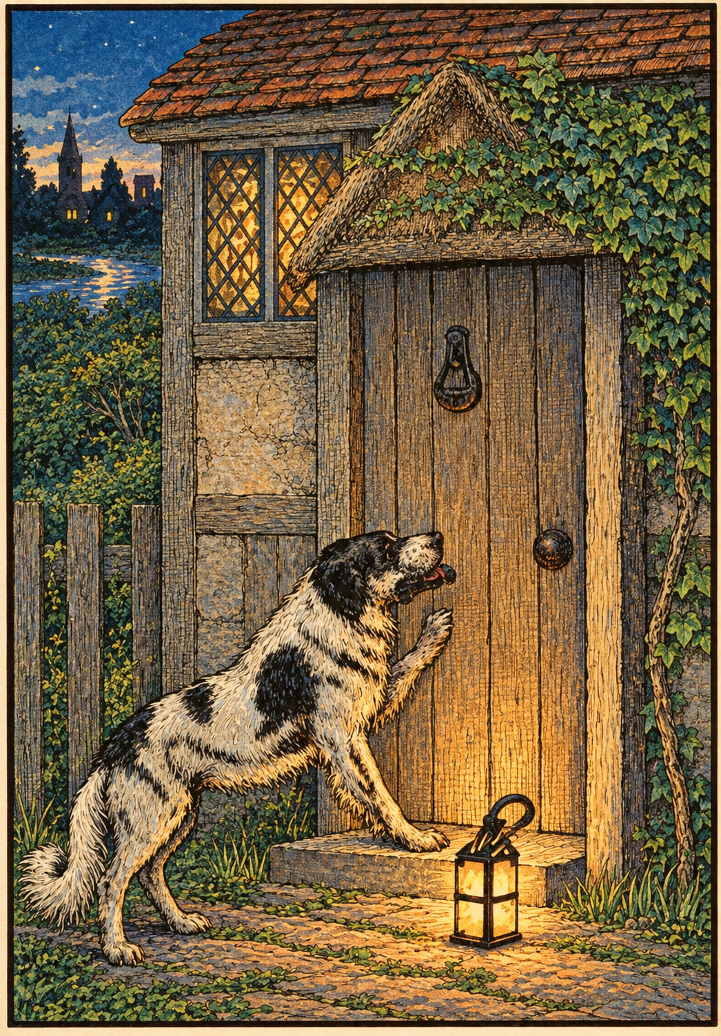 Illustration from A Hundred Anecdotes of Animals