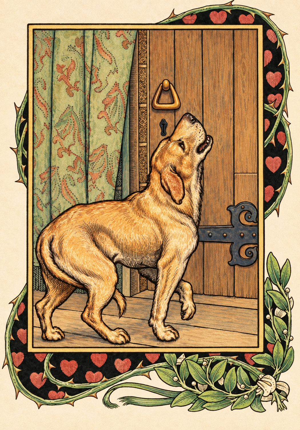 Illustration from A Hundred Anecdotes of Animals
