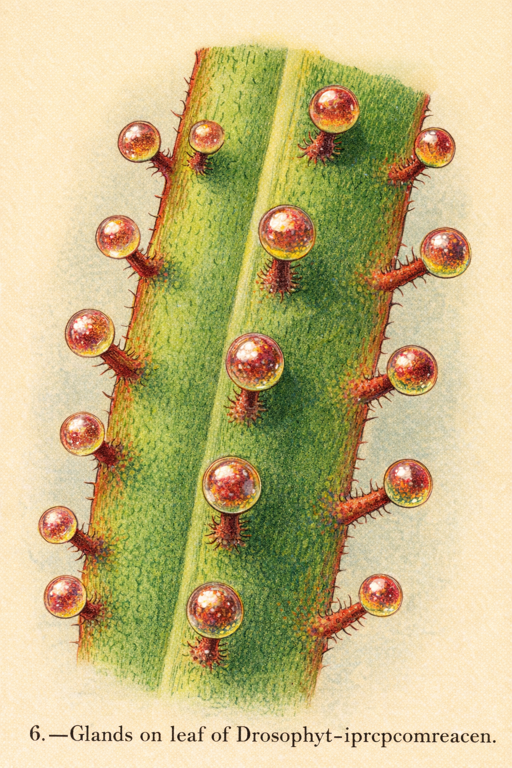 /%g: 6.—Glands on leaf of Drosophytg: 6.—Glands on leaf of Drosophyt- iprcpcomreacen thi et leaf of Drosophyt- iprcpcomreacen thi et