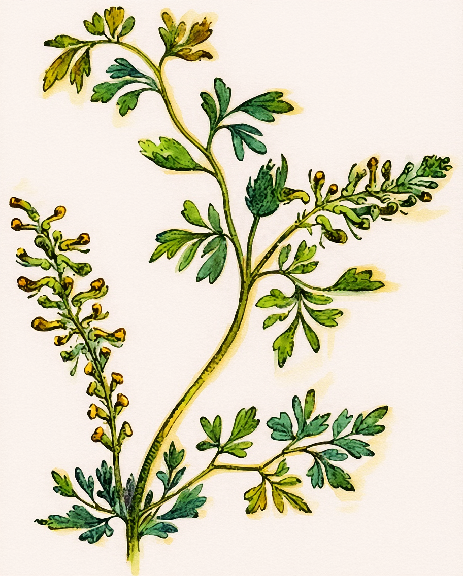Fig. 28.—Common Fumitory (Fwmaria officinalis). -